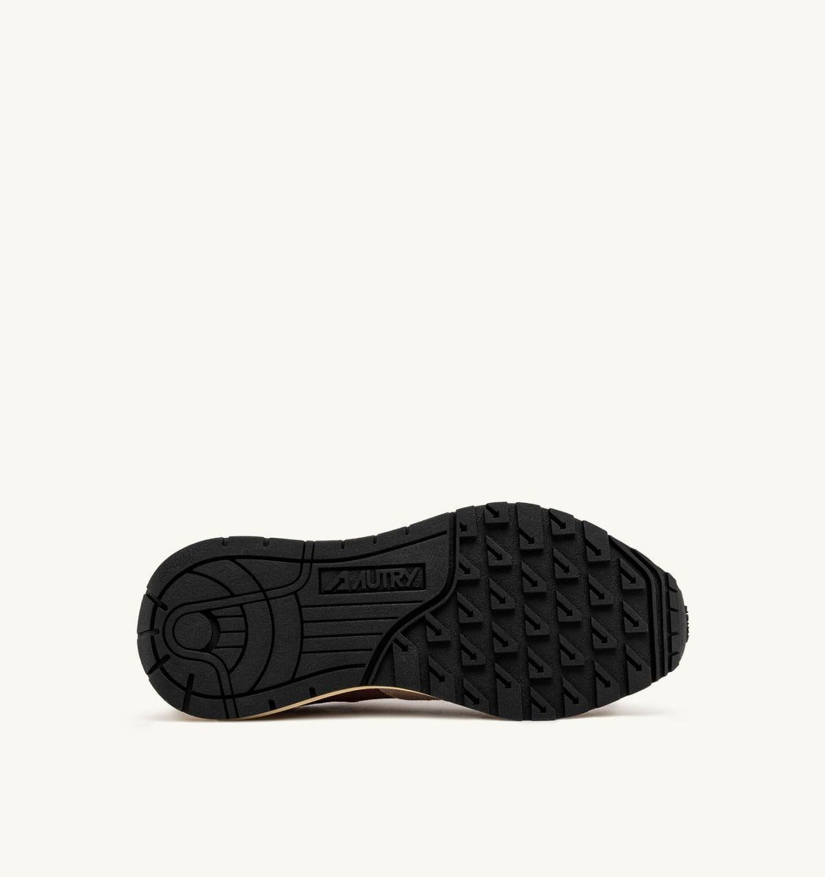 AUTRY Woman REELWIND LOW SNEAKERS IN NYLON SUEDE AND LEATHER COLOR ROSE AND DESERT SAND