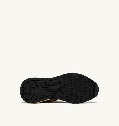 AUTRY Woman REELWIND LOW SNEAKERS IN CROC AND RUTABAGA NYLON AND SUEDE