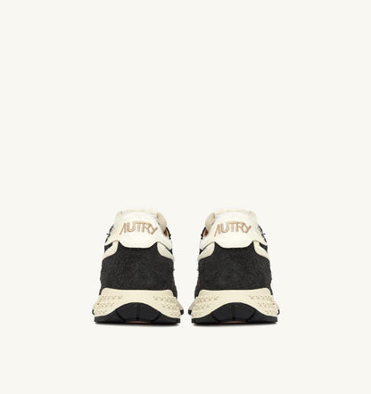 AUTRY Woman REELWIND LOW SNEAKERS IN PEAT AND NUT SUEDE AND NYLON