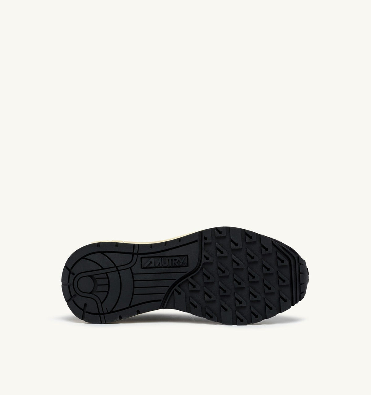 AUTRY Woman REELWIND LOW SNEAKERS IN BLACK NYLON AND SUEDE