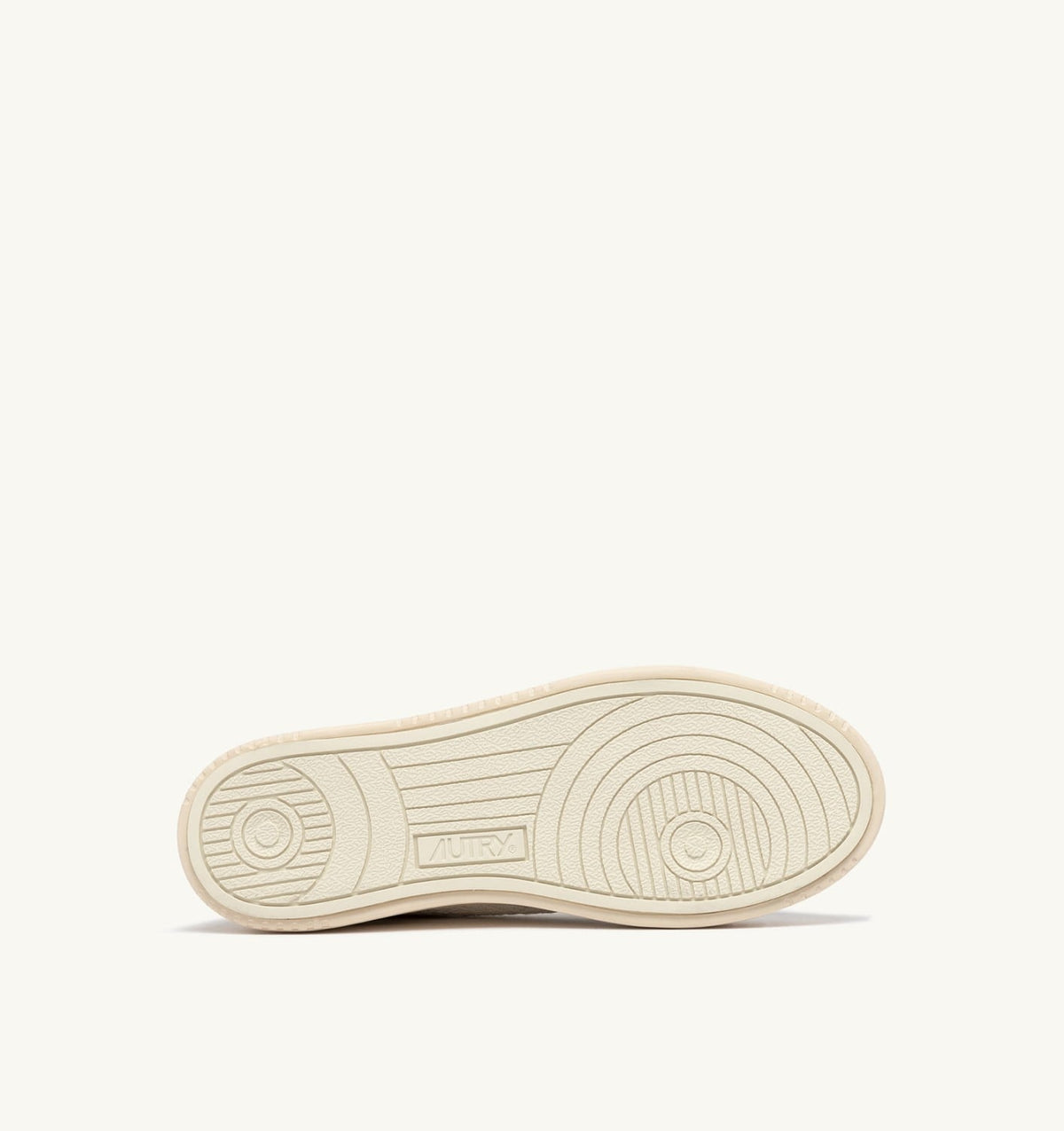 AUTRY Woman MEDALIST EASEKNIT LOW SNEAKERS IN IVORY WHITE KNIT
