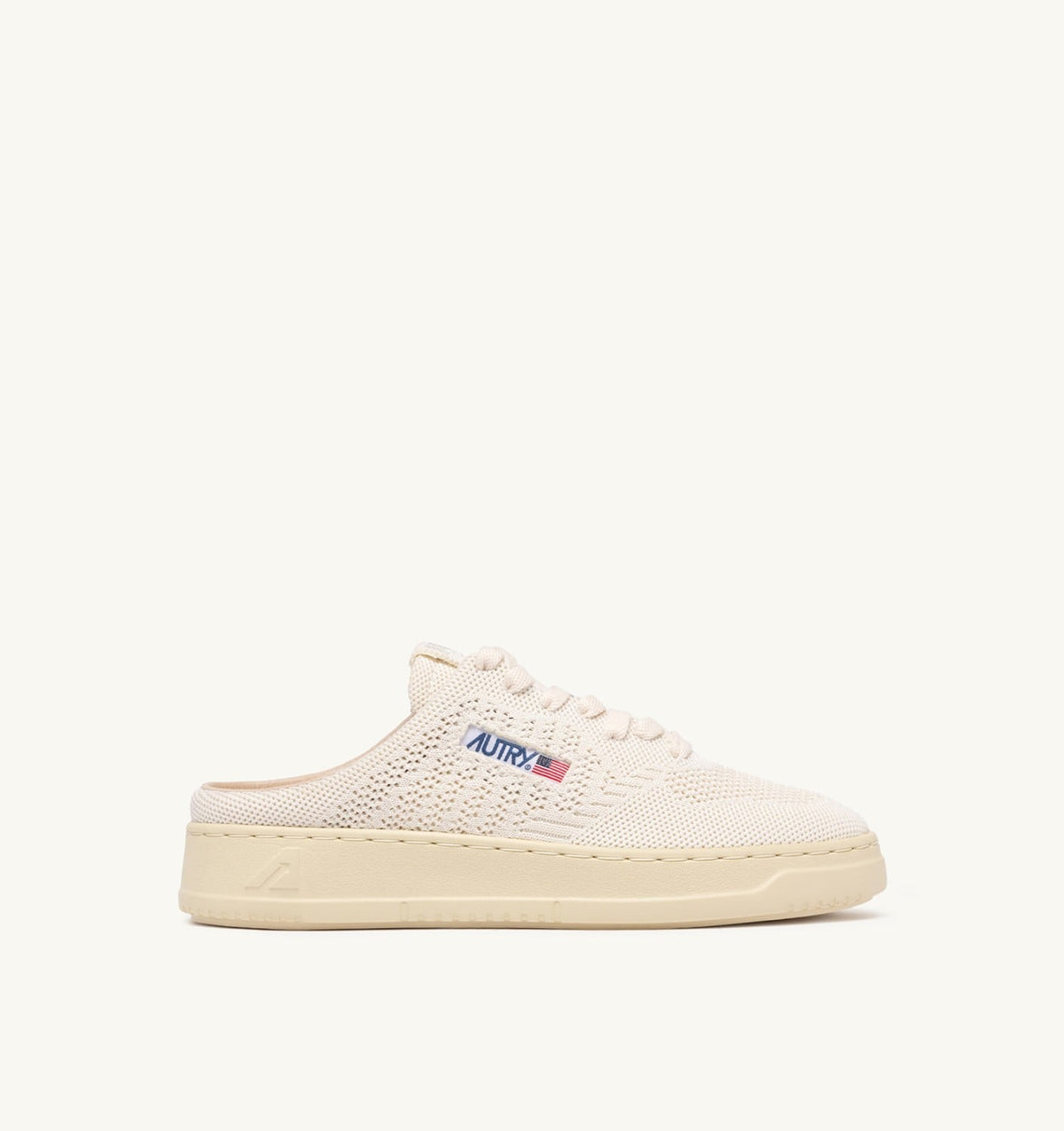 AUTRY Woman EASEKNIT MULE SNEAKERS COLOR IVORY WHITE