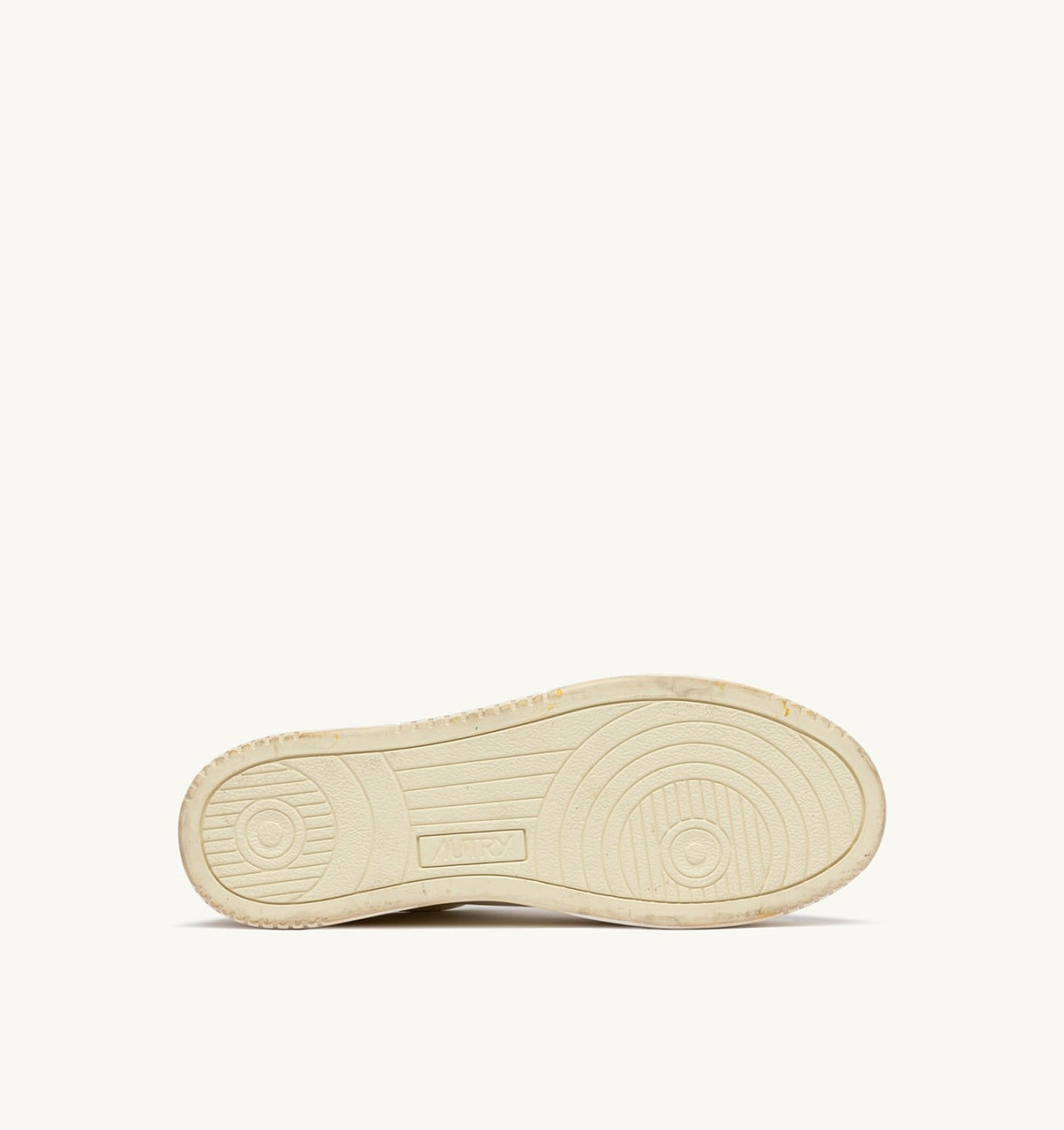 AUTRY Man MEDALIST LOW SUPER VINTAGE SNEAKERS IN WHITE LEATHER