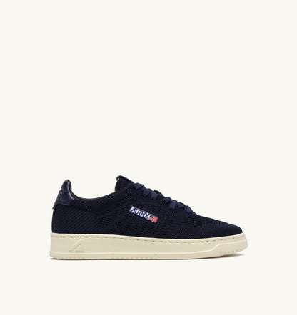 AUTRY Man MEDALIST EASEKNIT LOW SNEAKERS IN SPACE BLUE KNIT