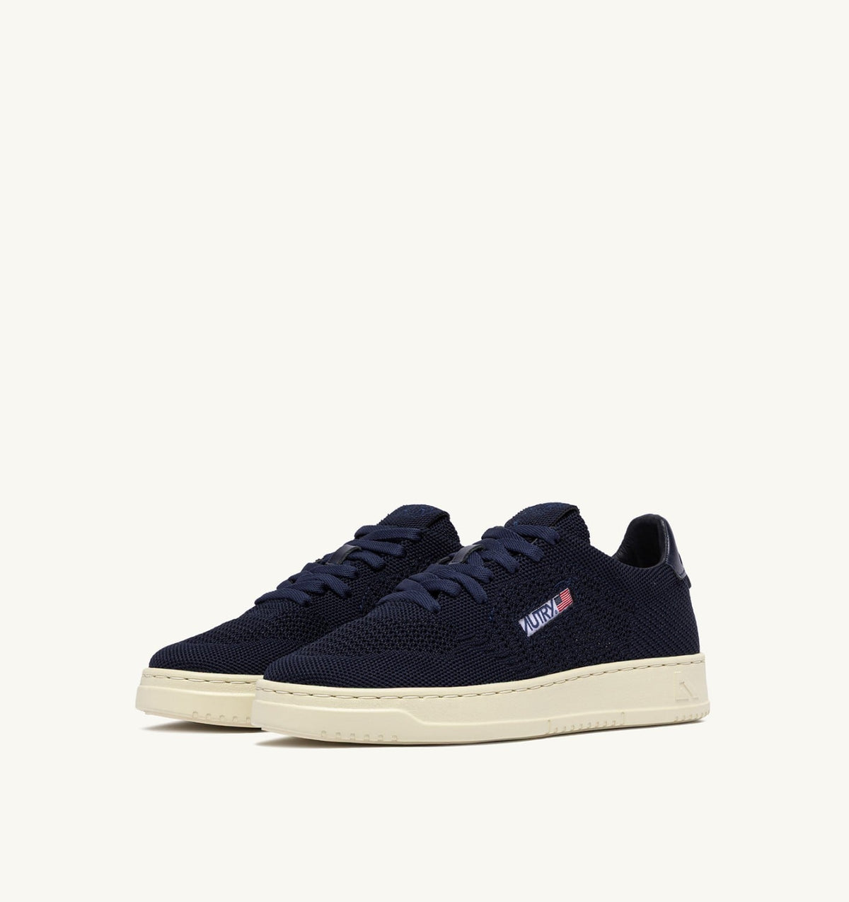AUTRY Man MEDALIST EASEKNIT LOW SNEAKERS IN SPACE BLUE KNIT