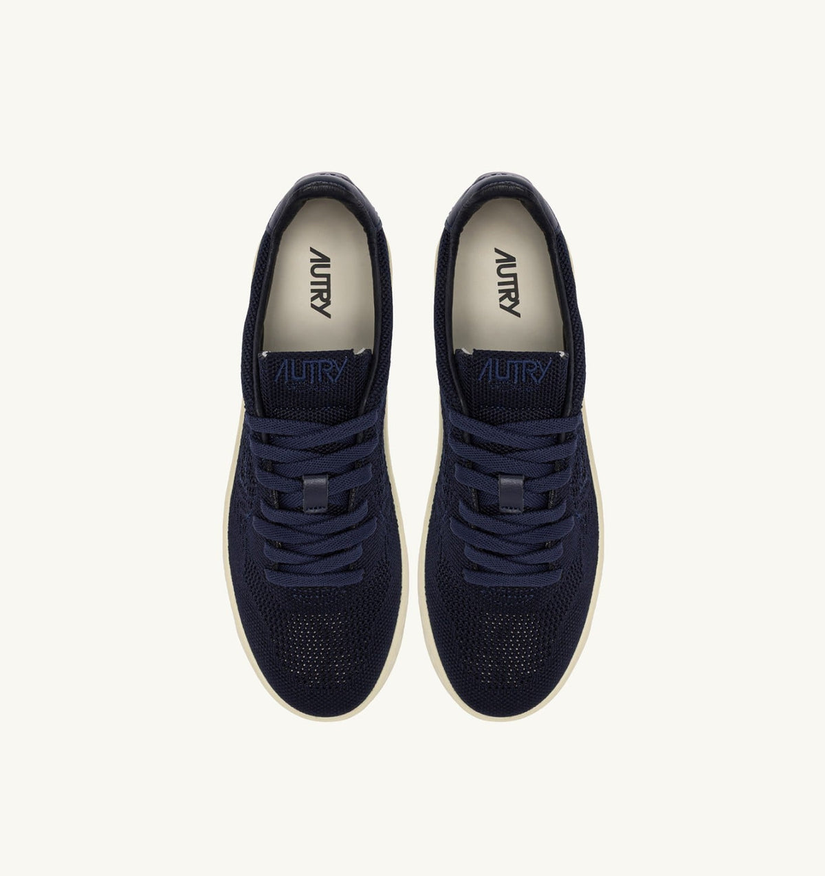 AUTRY Man MEDALIST EASEKNIT LOW SNEAKERS IN SPACE BLUE KNIT