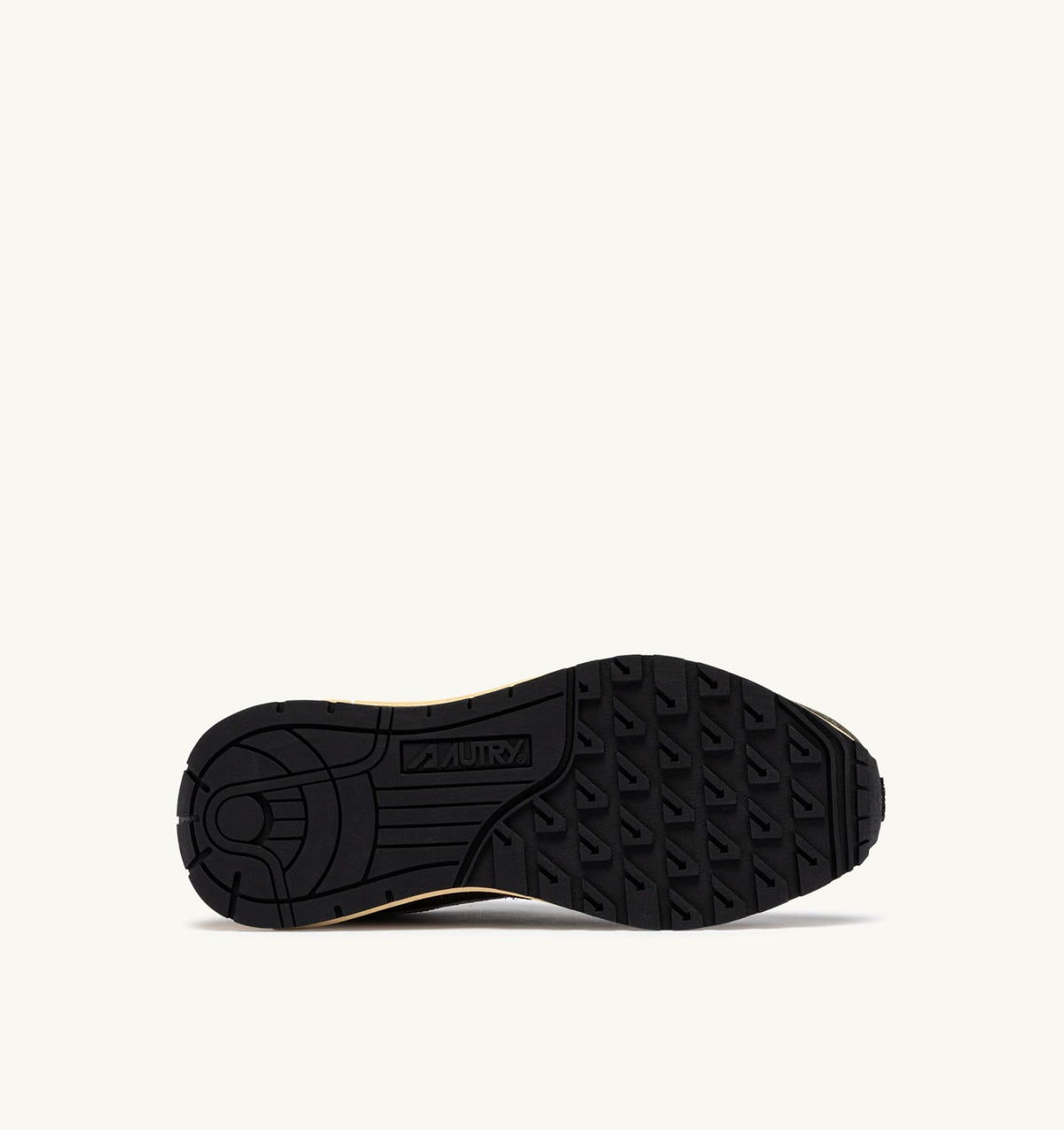 AUTRY Man REELWIND LOW SNEAKERS IN OLIVE NIGHT AND HARBOR MIST NYLON AND SUEDE