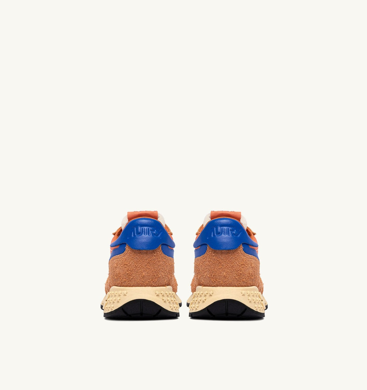 AUTRY Man REELWIND LOW SNEAKERS IN CANOVA AND STRONG BLUE NYLON AND SUEDE