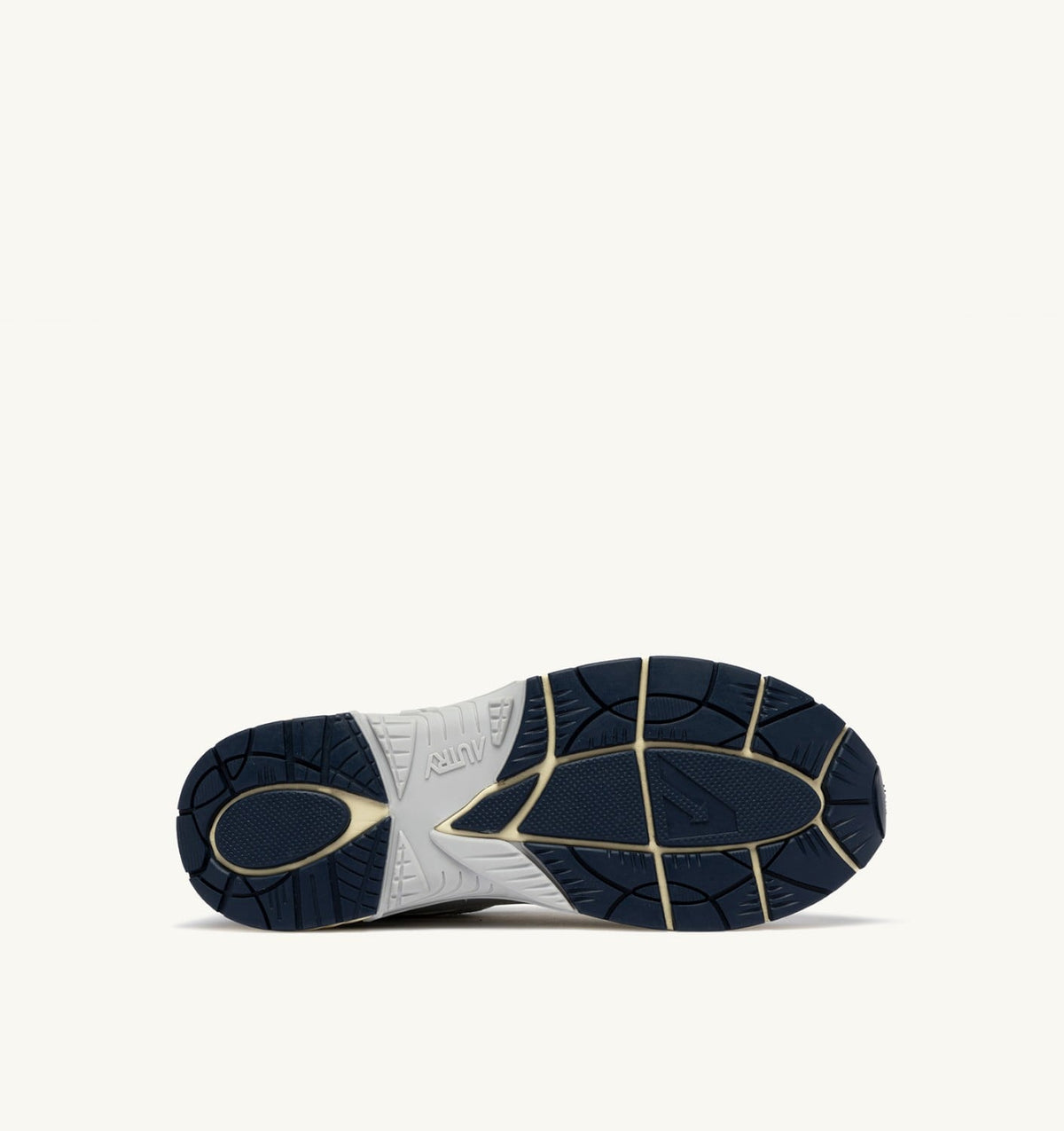 AUTRY Man HYPERWAY SNEAKERS IN WHITE SILVER AND SPACE SYNTHETIC LEATHER AND MESH
