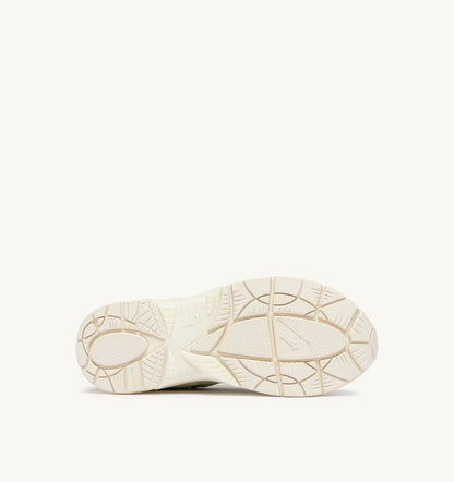 AUTRY Man HYPERWAY SNEAKERS IN WHISPER WHITE MESH AND NAPA LEATHER