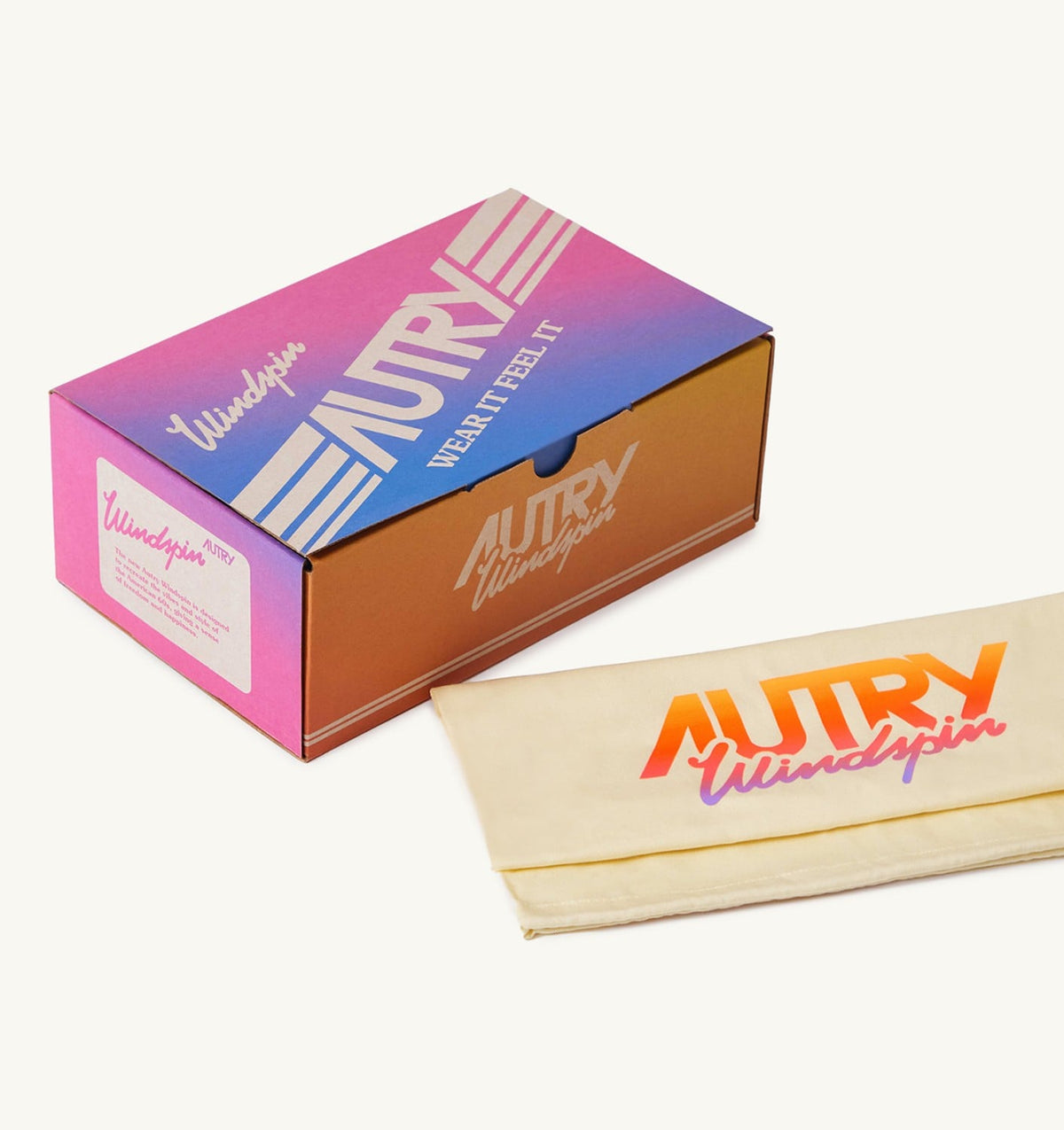 AUTRY Man SNEAKERS WINDSPIN IN SUEDE AND LEATHER COLOR CADMIUM AND RUTABAGA