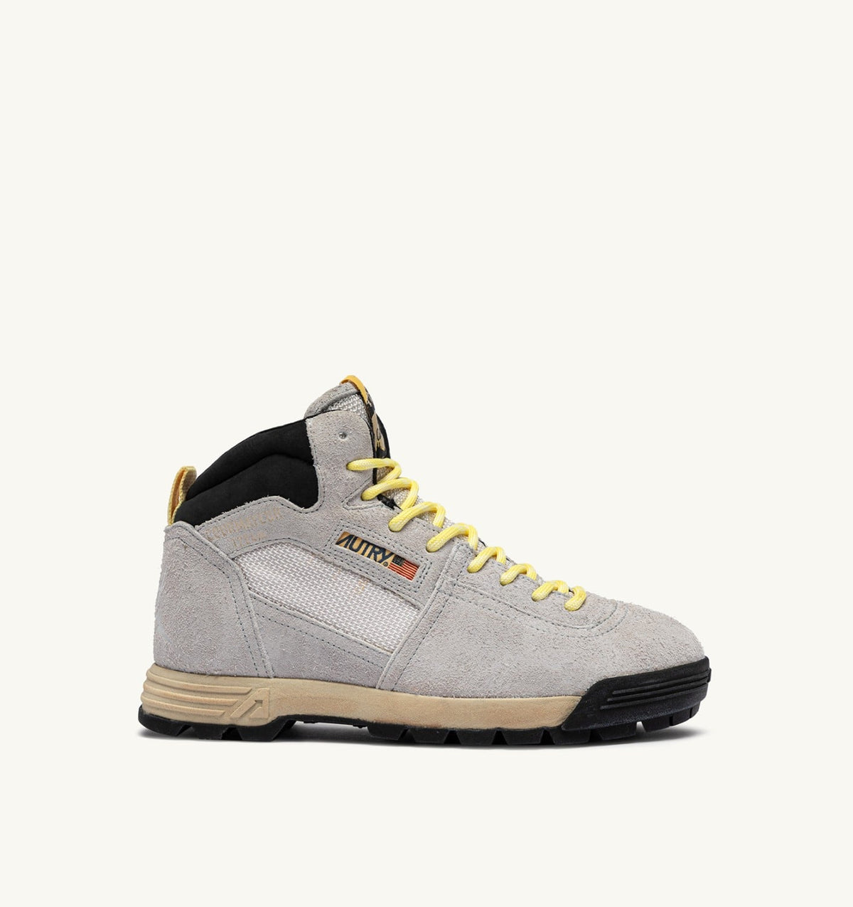 AUTRY Man MALGA COURMAYEUR IN ICE AND LEMON DROP SUEDE