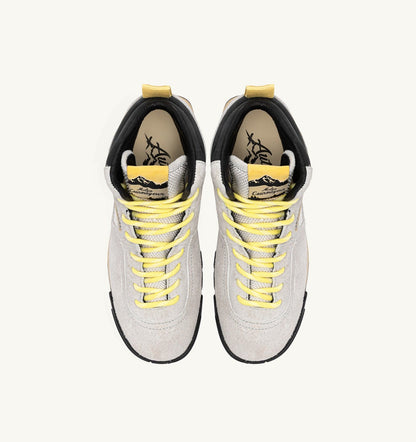 AUTRY Man MALGA COURMAYEUR IN ICE AND LEMON DROP SUEDE