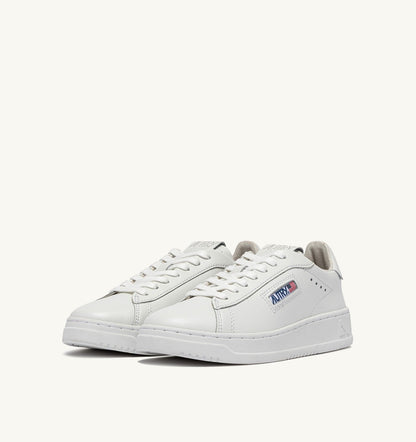AUTRY Man DALLAS LOW SNEAKERS IN WHITE LEATHER