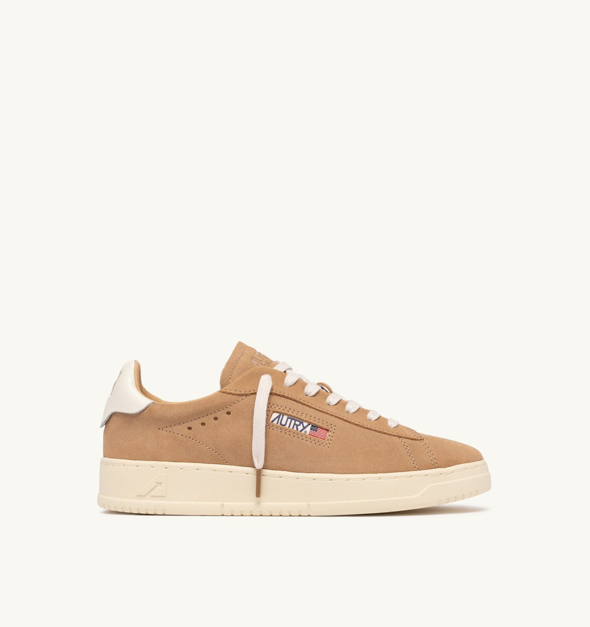AUTRY Man DALLAS LOW SNEAKERS IN PEANUT SUEDE