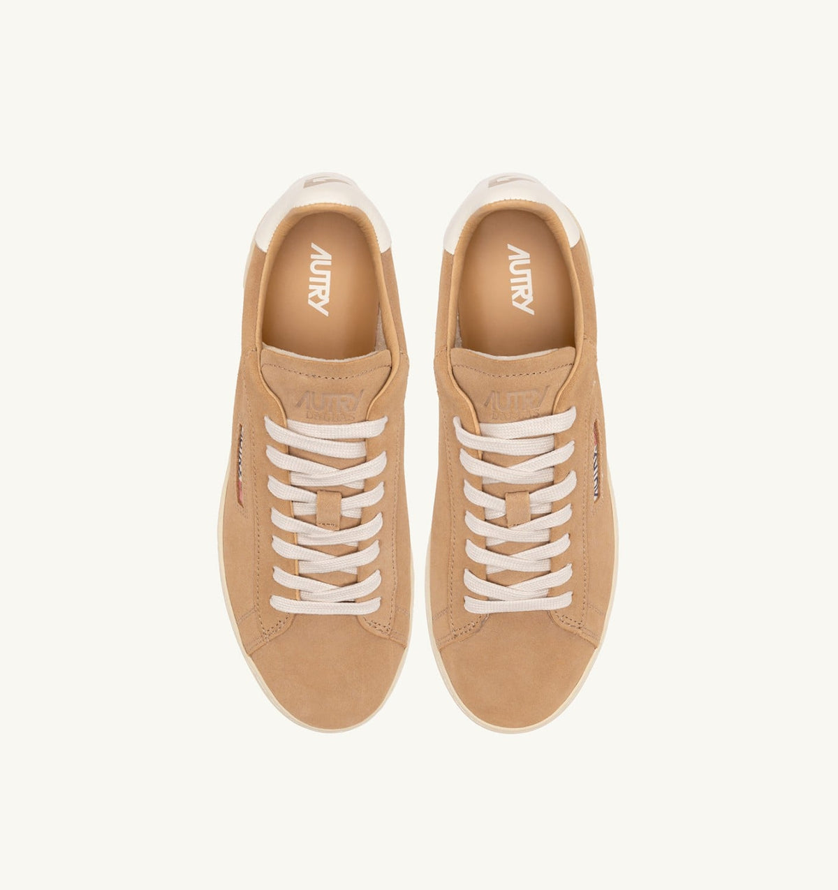 AUTRY Man DALLAS LOW SNEAKERS IN PEANUT SUEDE
