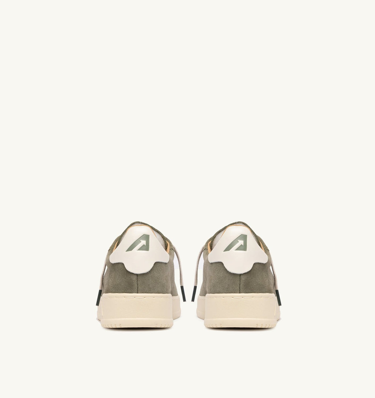 AUTRY Man DALLAS LOW SNEAKERS IN SMOKED GREEN SUEDE