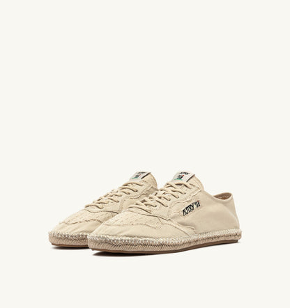 AUTRY Woman SANDY ESPADRILLES IN IVORY CANVAS