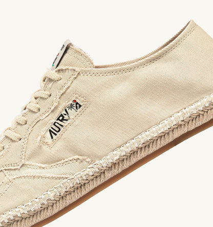 AUTRY Woman SANDY ESPADRILLES IN IVORY CANVAS