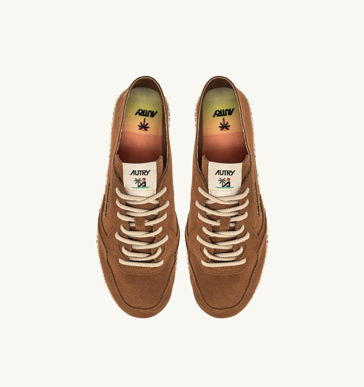 AUTRY Woman SANDY ESPADRILLES IN EARTH SUEDE