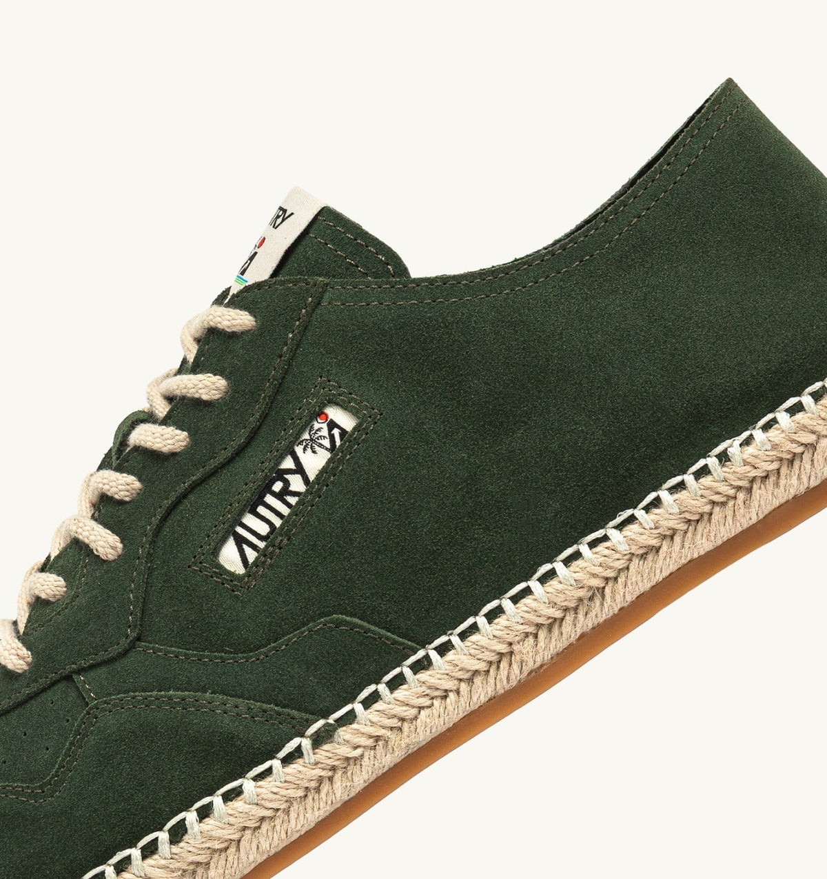 AUTRY Woman SANDY ESPADRILLES IN MOSS SUEDE