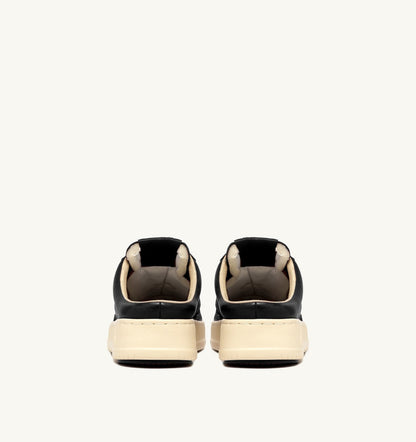 AUTRY Woman MEDALIST MULE SNEAKERS IN NAPA LEATHER COLOR BLACK
