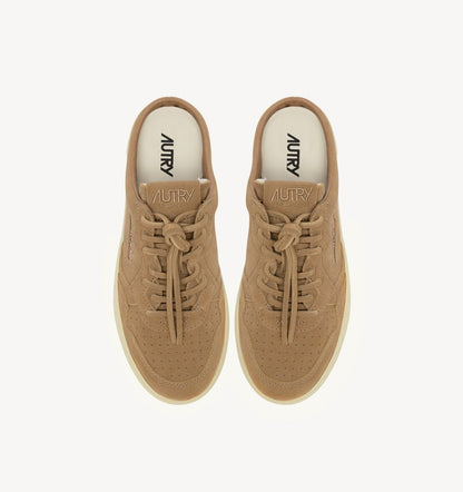AUTRY Woman MEDALIST MULE SNEAKERS IN COPPER SUEDE
