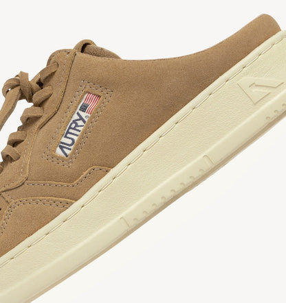 AUTRY Woman MEDALIST MULE SNEAKERS IN COPPER SUEDE