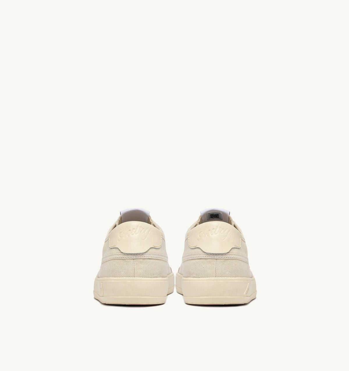 AUTRY Woman WINDSCAPE LOW SNEAKERS IN CREAM CANVAS