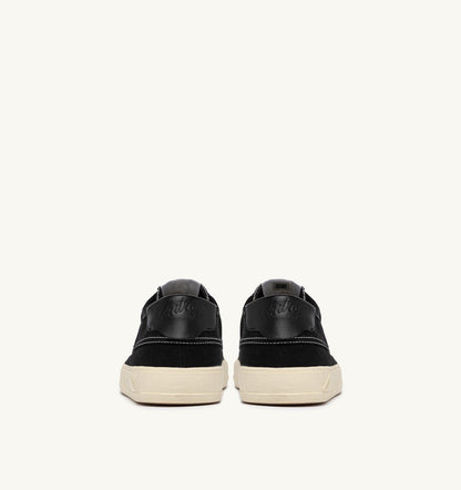 AUTRY Woman WINDSCAPE LOW SNEAKERS IN BLACK CANVAS