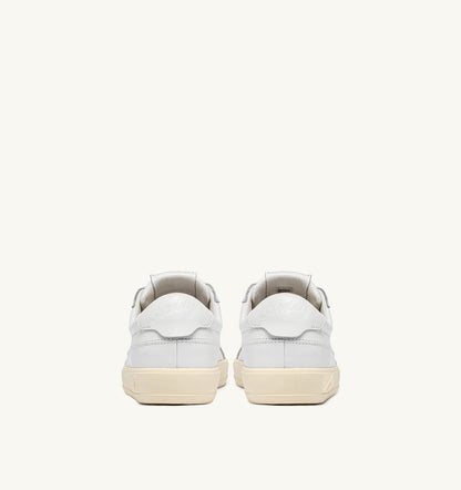 AUTRY Woman WINDSCAPE LOW SNEAKERS IN WHITE LEATHER