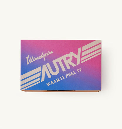 AUTRY Woman SNEAKERS WINDSPIN IN SUEDE AND LEATHER COLOR ROSEMARY AND RUTABAGA