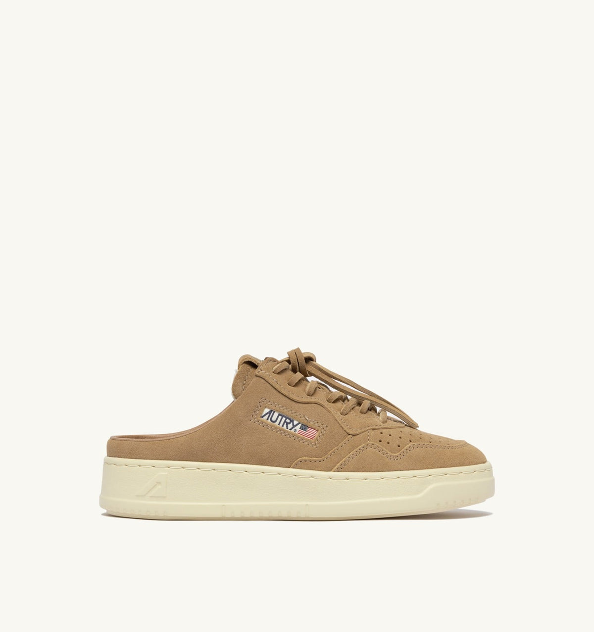 AUTRY Man MEDALIST MULE SNEAKERS IN COPPER SUEDE