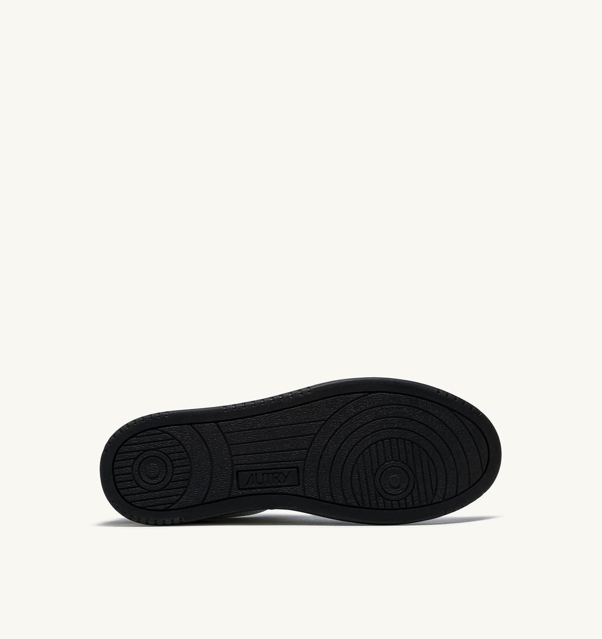 AUTRY Man MEDALIST LOW BICOLOR SNEAKERS IN WHITE AND BLACK LEATHER