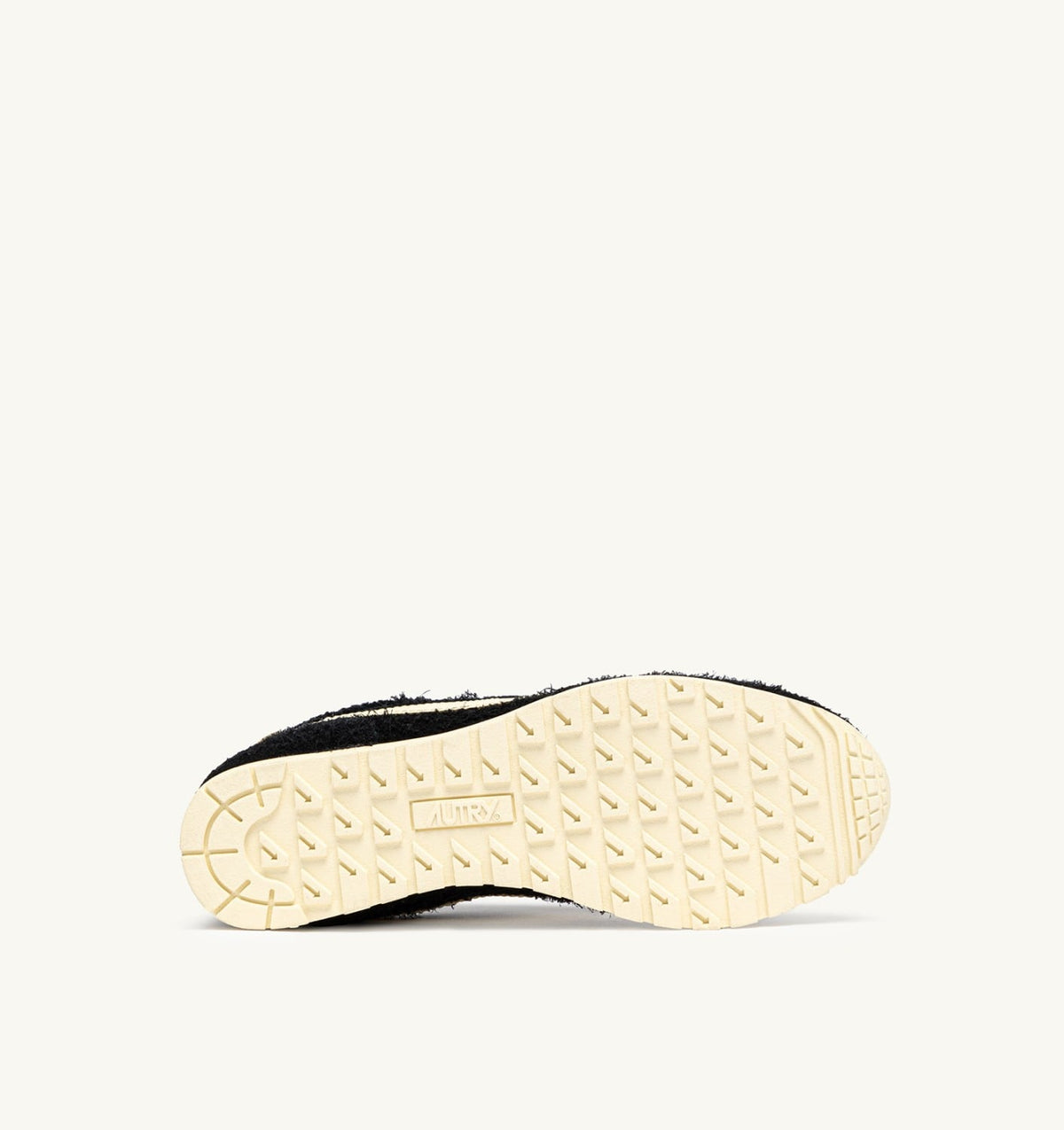 AUTRY Man WINDSPIN SNEAKERS IN BLACK AND RUTABAGA SUEDE AND LEATHER