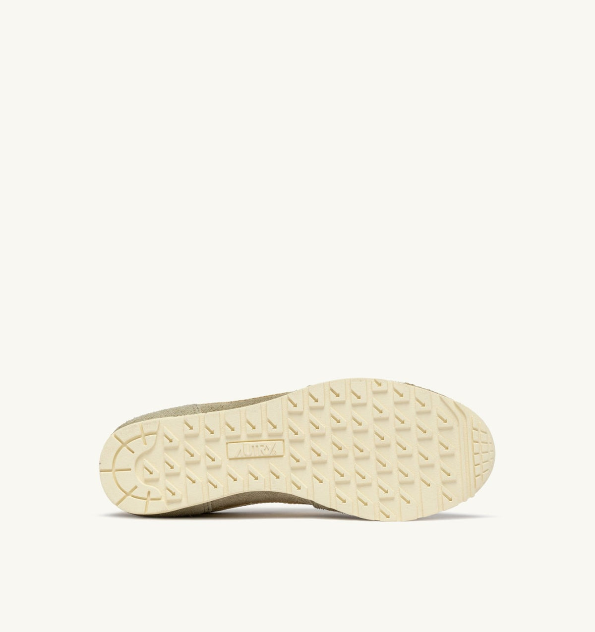 AUTRY Man WINDSPIN SNEAKERS IN GRAY GREEN AND RUTABAGA SUEDE AND LEATHER