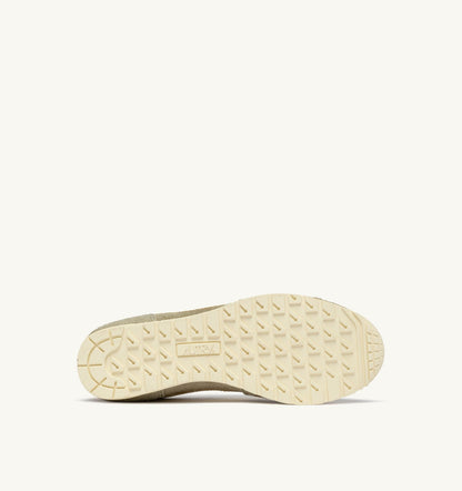 AUTRY Man WINDSPIN SNEAKERS IN GRAY GREEN AND RUTABAGA SUEDE AND LEATHER