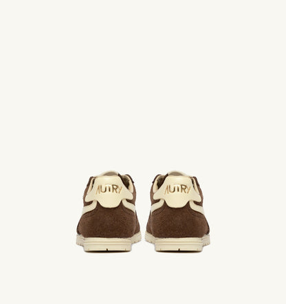 AUTRY Man WINDSPIN SNEAKERS IN TUNDRA AND RUTABAGA SUEDE AND LEATHER