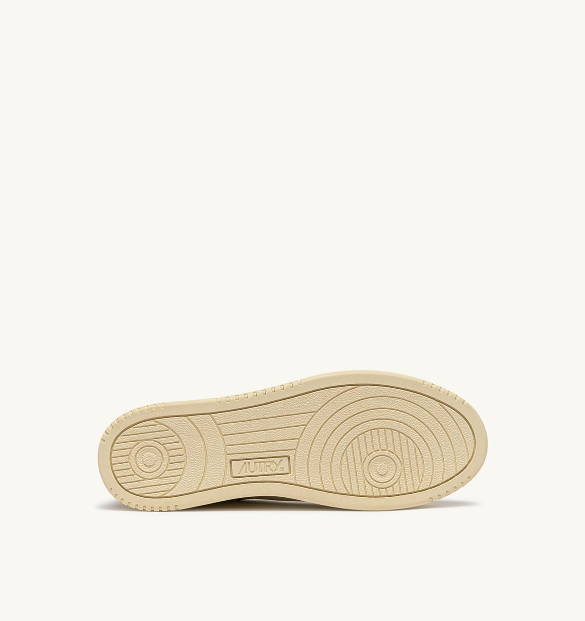AUTRY Woman DALLAS LOW SNEAKERS IN MARSHMALLOW AND FIG LEATHER