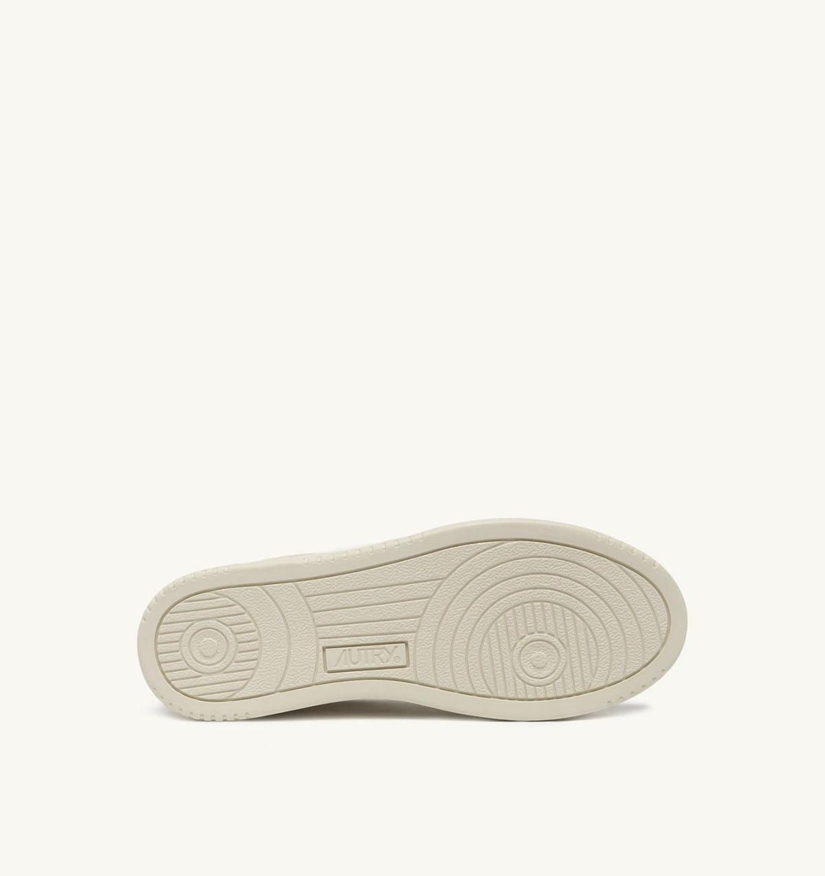 AUTRY Woman MED-WAY SNEAKERS IN LEATHER COLOR MARSHMALLOW AND WHITE