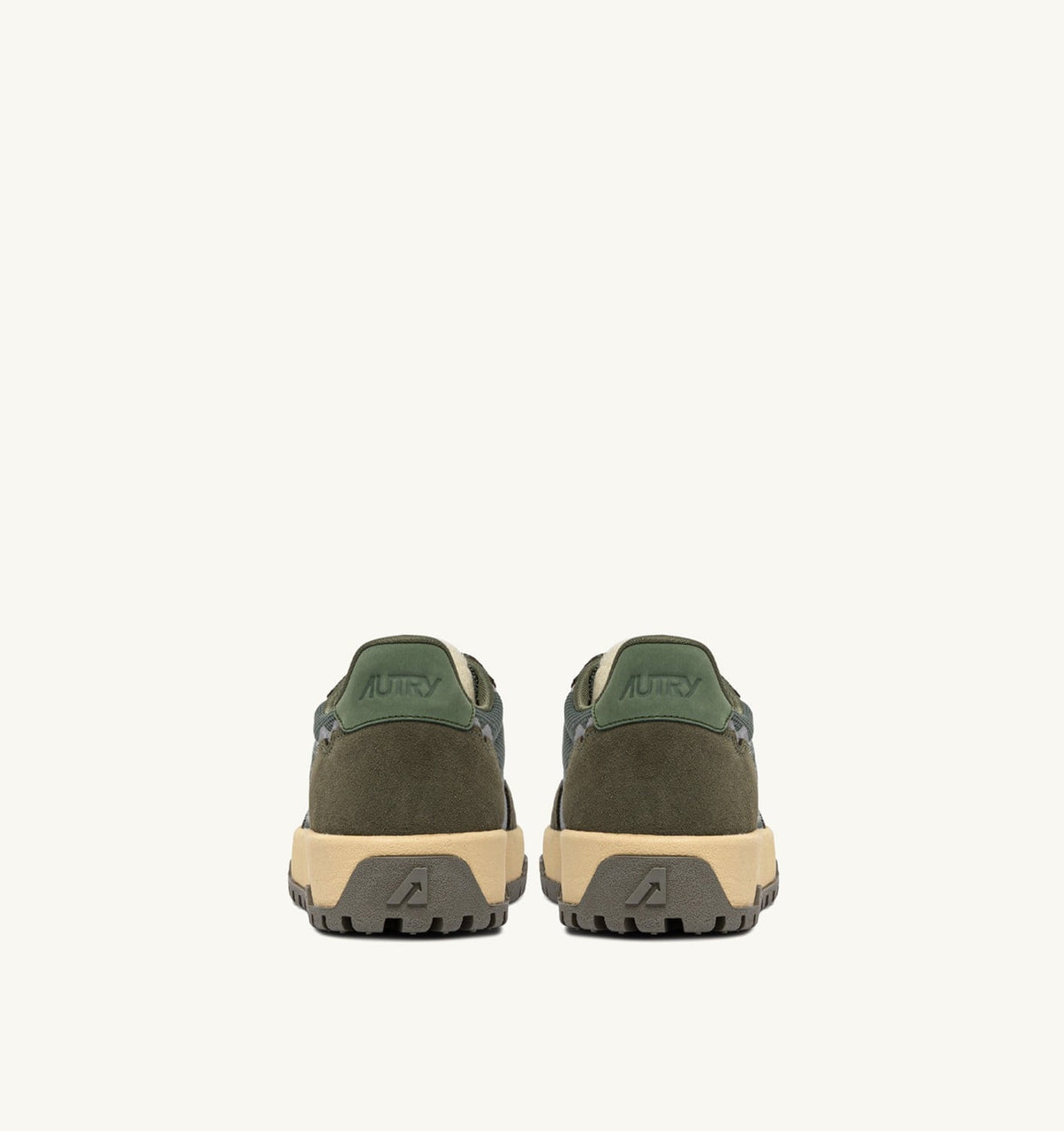 AUTRY Woman WILDPACE LOW SNEAKERS IN SCHIO AND MILITARY MESH AND SUEDE