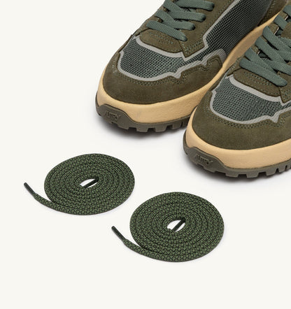 AUTRY Woman WILDPACE LOW SNEAKERS IN SCHIO AND MILITARY MESH AND SUEDE