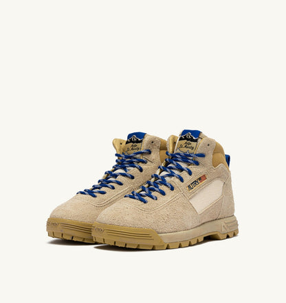 AUTRY Woman MALGA ST.MORITZ IN COOKIE AND DEJA VU BLUE SUEDE