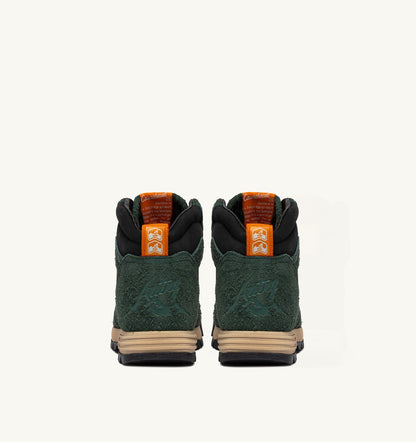 AUTRY Woman MALGA COURCHEVEL IN PINE AND ORANGE OCHRE SUEDE