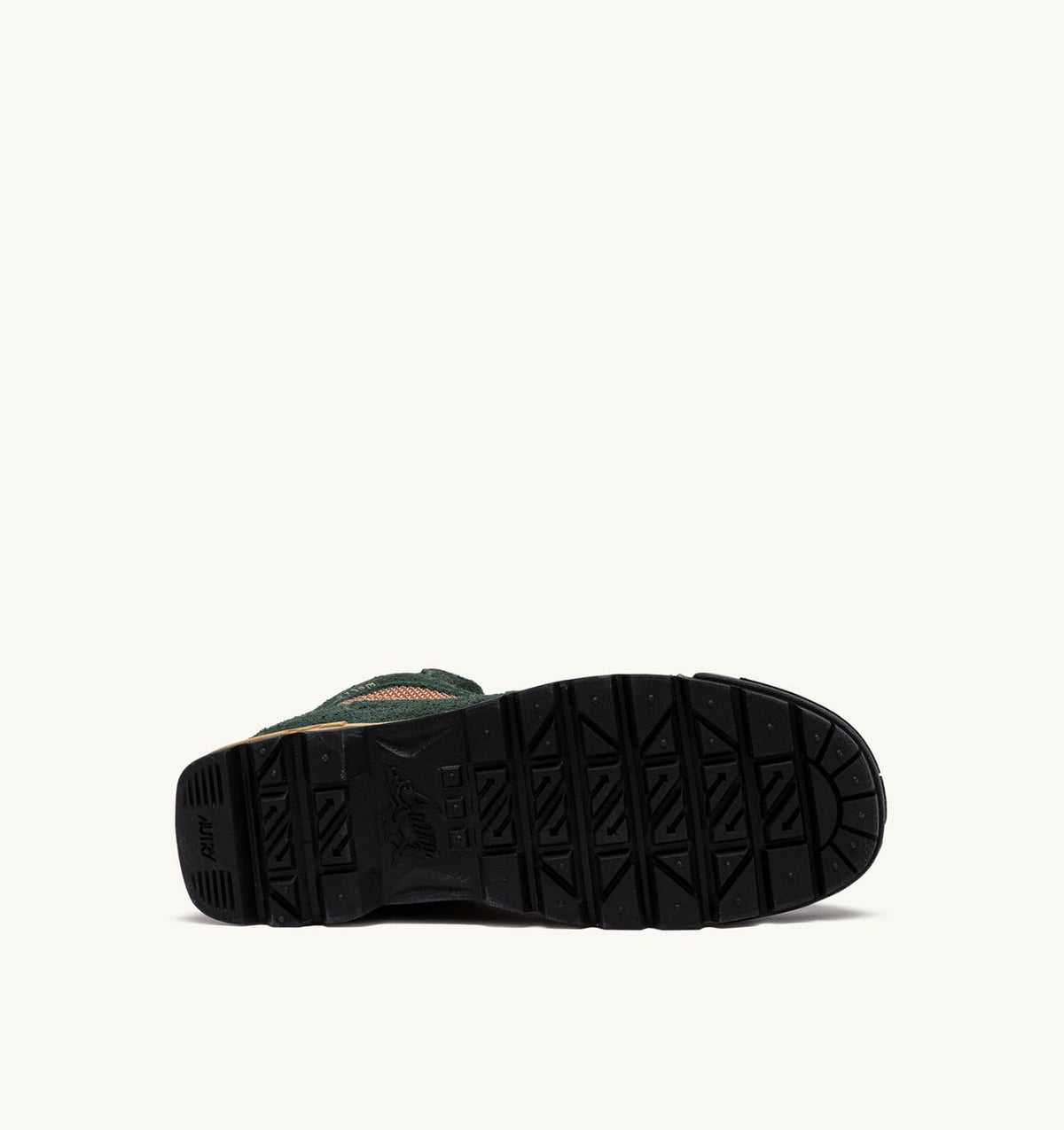 AUTRY Woman MALGA COURCHEVEL IN PINE AND ORANGE OCHRE SUEDE